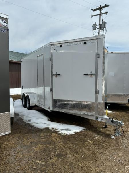 New 2026 Lightning Trailers 7' x 16' Snowmobile Trailer