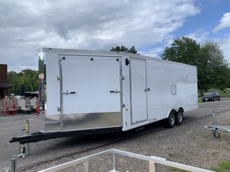New 2026 American Hauler Sport Hawk 8.5' x 28' 10k Snowmobile Trailer