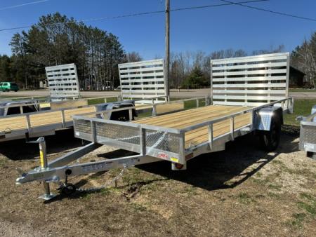 New 2026 Quality Aluminum 82" X 14' Simplicity Utility Trailer