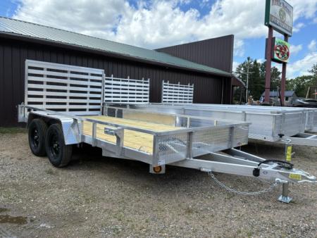 New 2027 Quality Aluminum 82 x14' 7K Simplicity Utility Trailer