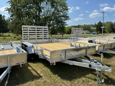New 2027 Quality Aluminum 82 x14' 7K Simplicity Utility Trailer
