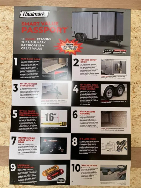 New 2026 Haulmark Passport 8.5' x 20' 10k Enclosed Trailer