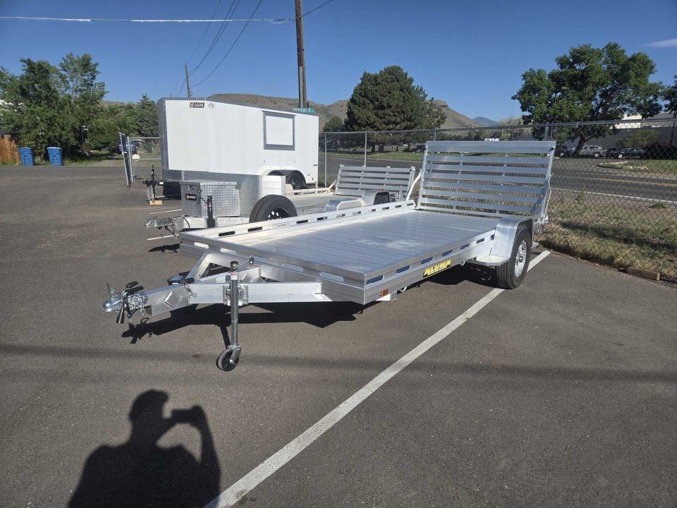 New 2027 Aluma 8014TG Utility Trailer