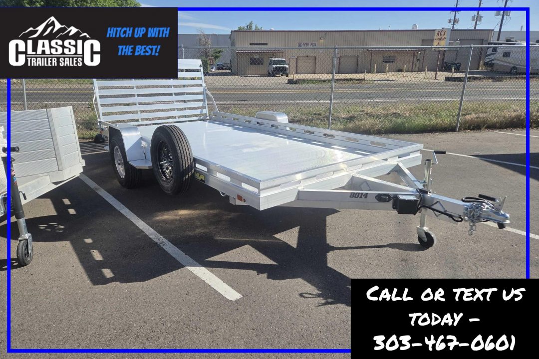 New 2027 Aluma 8014TG Utility Trailer