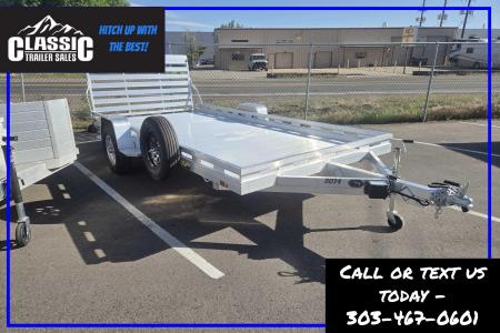 New 2027 Aluma 8014TG Utility Trailer