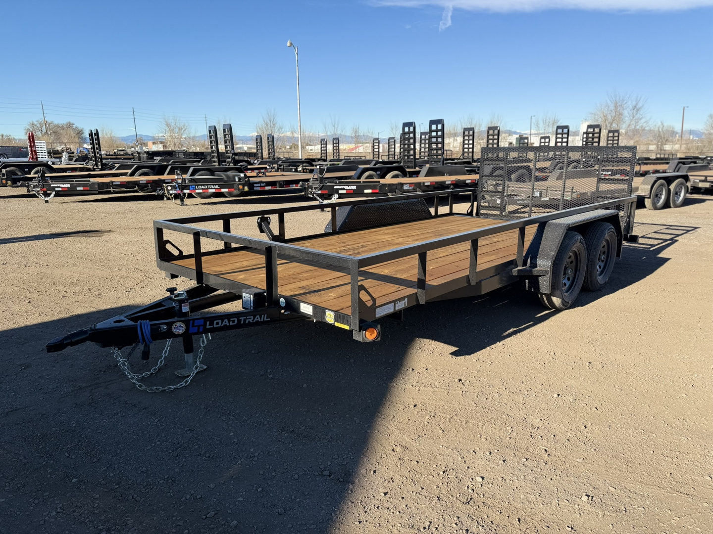 New 2026 Load Trail 7-16 Tandem Axle Ramp Gate Utility 7K GVWR