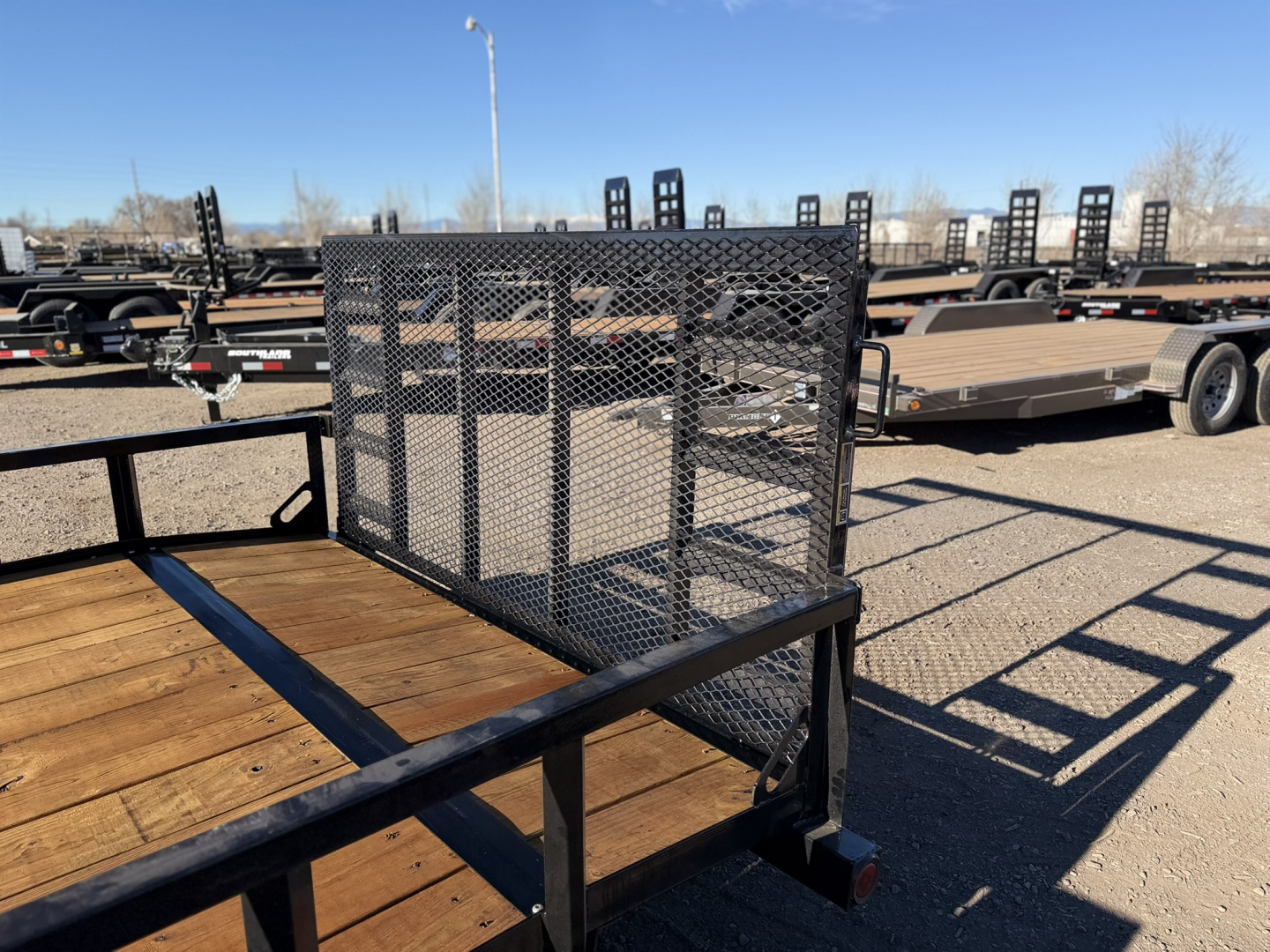 New 2026 Load Trail 7-16 Tandem Axle Ramp Gate Utility 7K GVWR