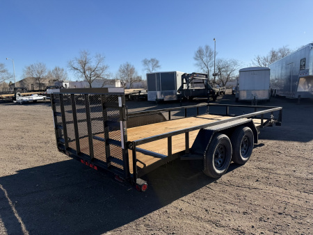 New 2026 Load Trail 7-16 Tandem Axle Ramp Gate Utility 7K GVWR