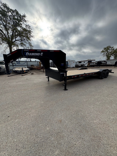 New 2026 Diamond C Trailers LPX210 24X82 GN Equipment Trailer