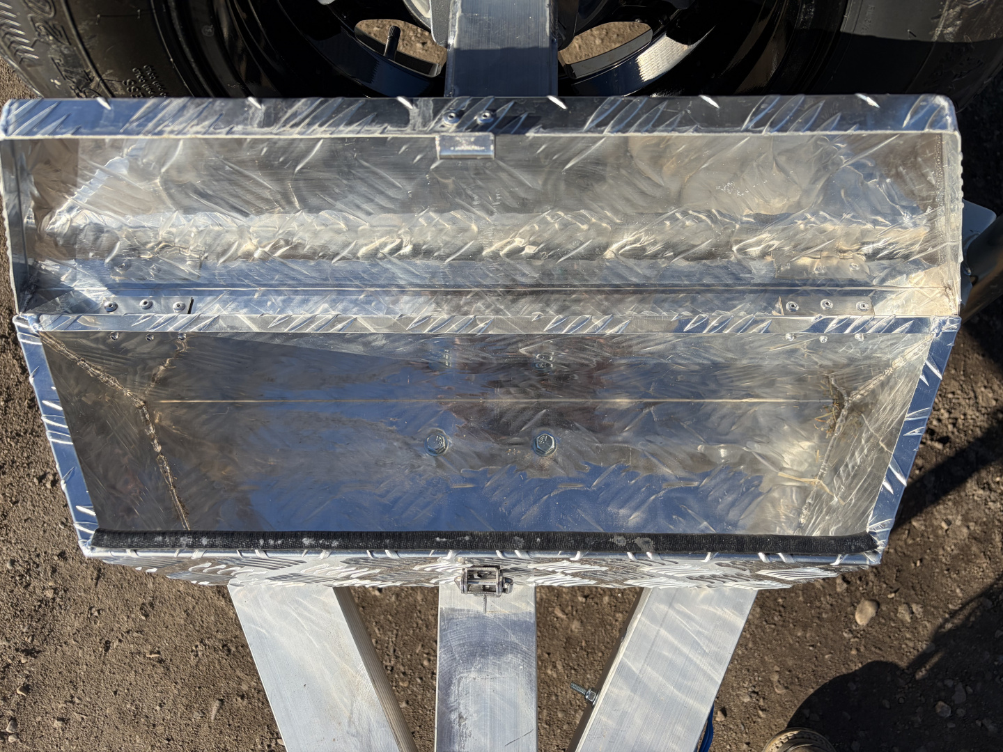 New 2026 Silverwing 7x14 Tandem Axle Aluminum Utility Trailer