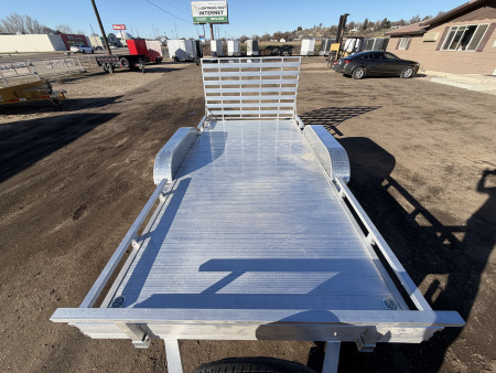 New 2026 Silverwing 7x14 Tandem Axle Aluminum Utility Trailer