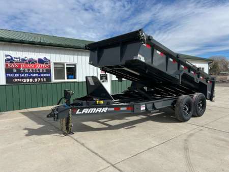 New 2026 Lamar Trailers 83 X14' Low-Pro Dump Dump Trailer