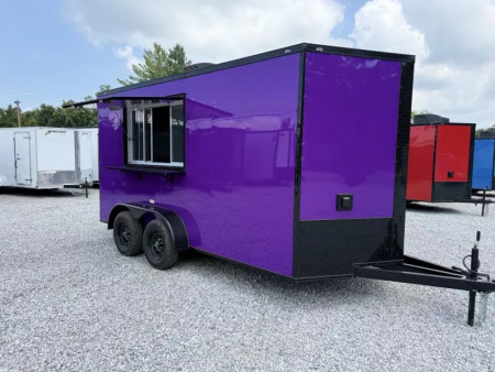 New 2026 Coast 2 Coast 7X14 TA  CONCESSION Vending / Concession Trailer