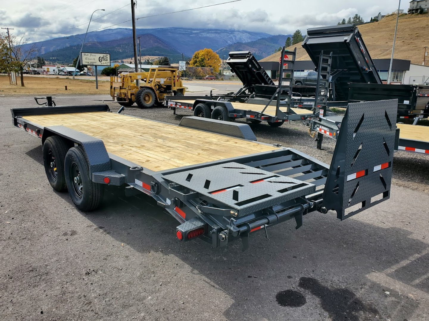 New 2026 Iron Bull 83x22 14k Equipment Trailer