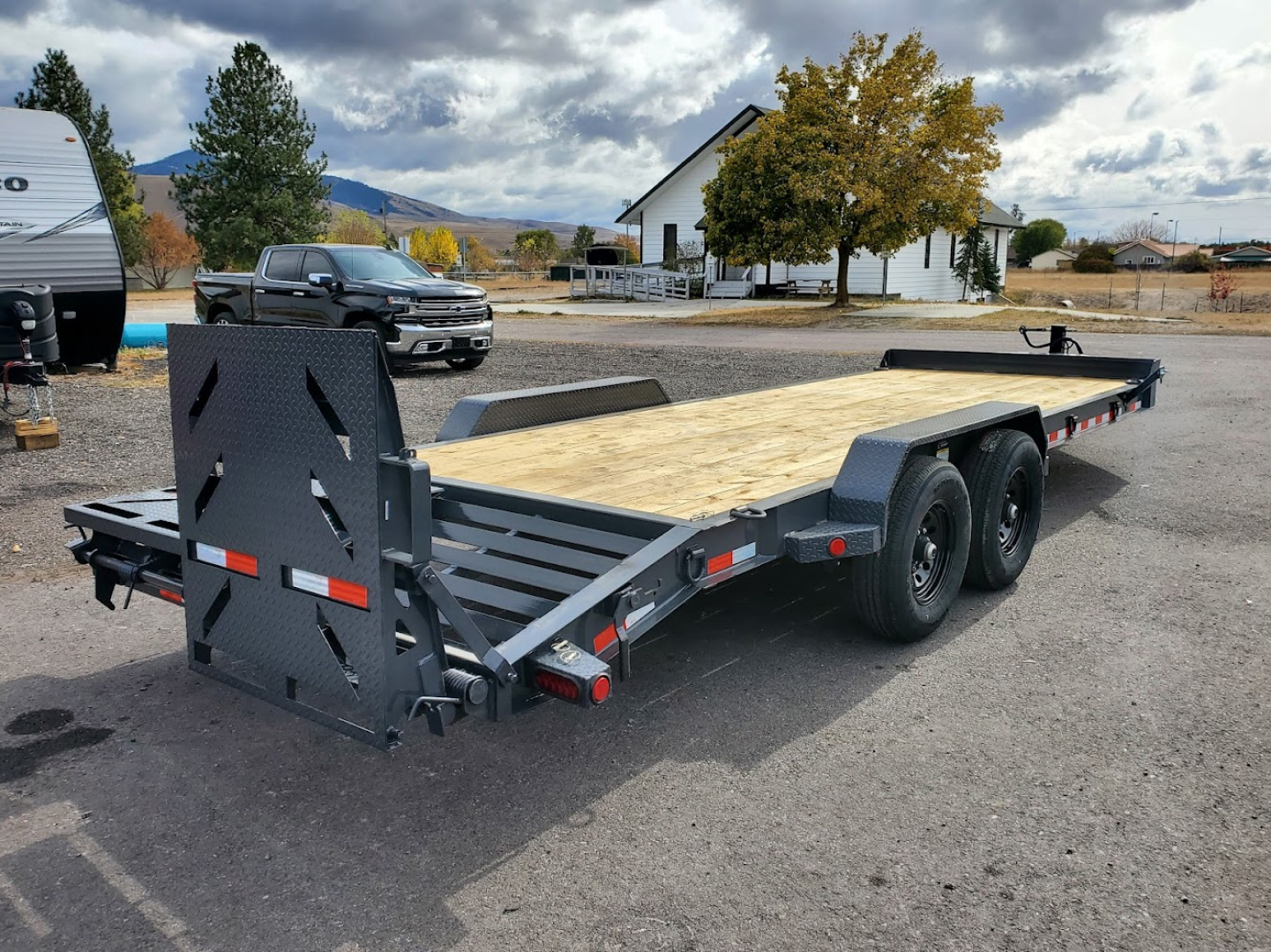 New 2026 Iron Bull 83x22 14k Equipment Trailer