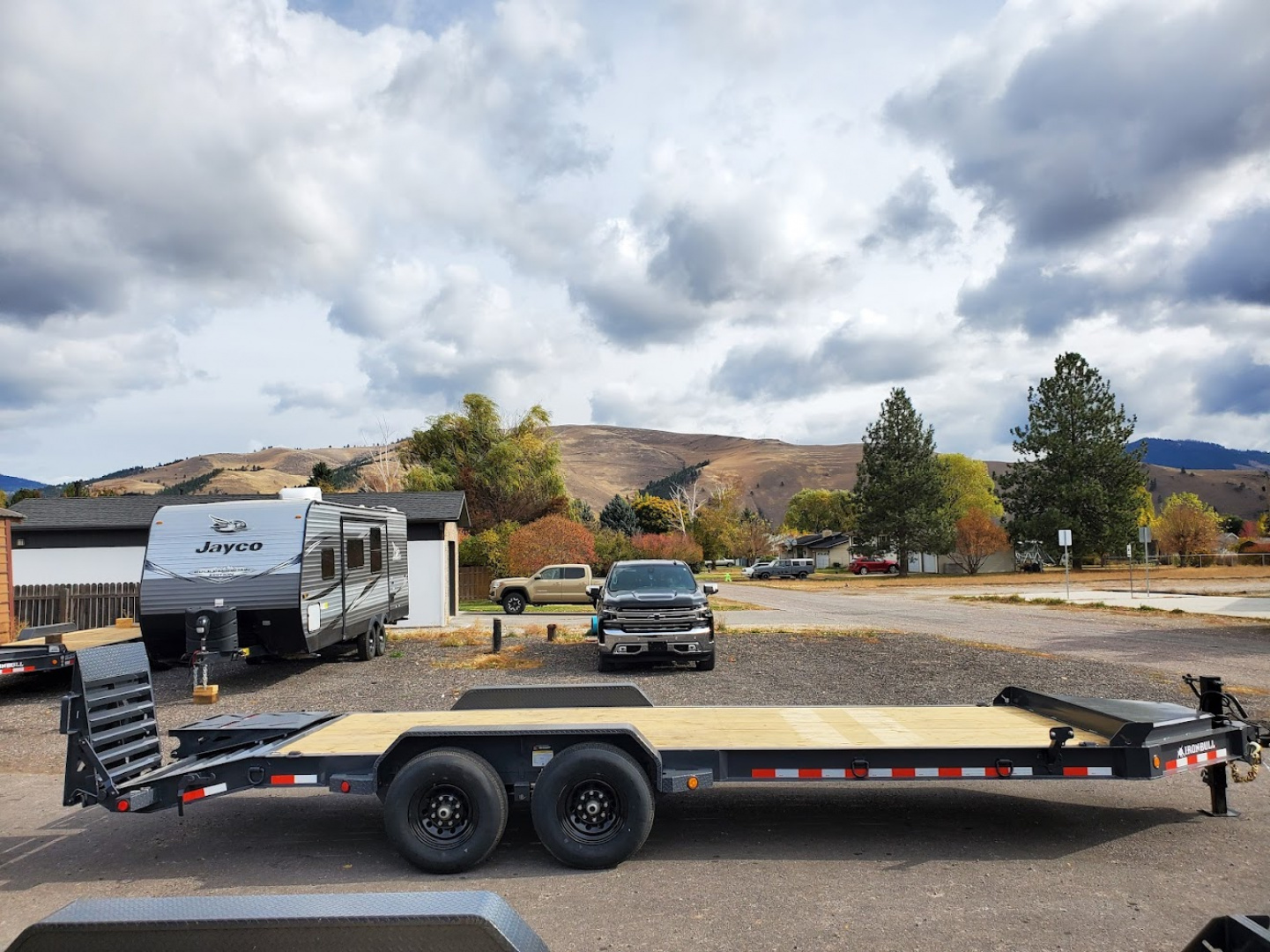 New 2026 Iron Bull 83x22 14k Equipment Trailer