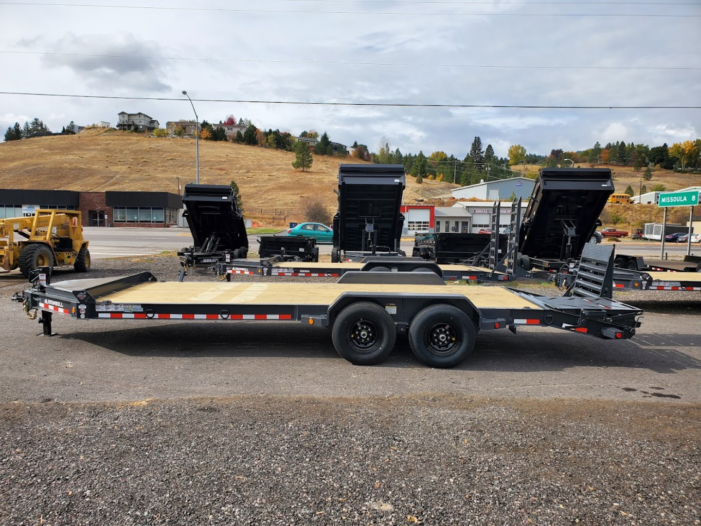 New 2026 Iron Bull 83x22 14k Equipment Trailer