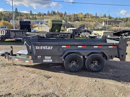New 2026 Norstar 6x12 10k Dump Trailer