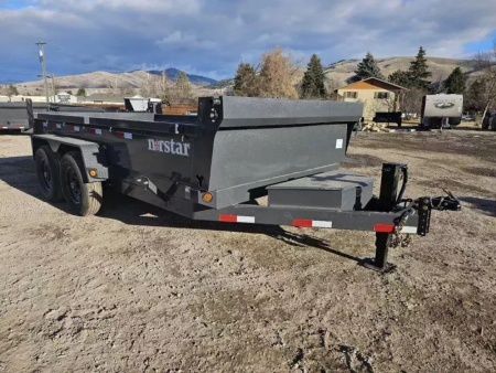 New 2026 Norstar 7x14 14k Dump Trailer