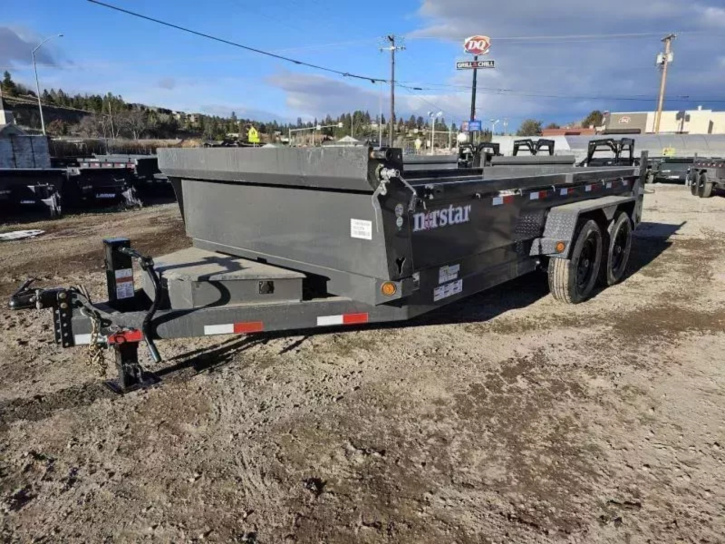 New 2026 Norstar 7x16 14k Dump Trailer