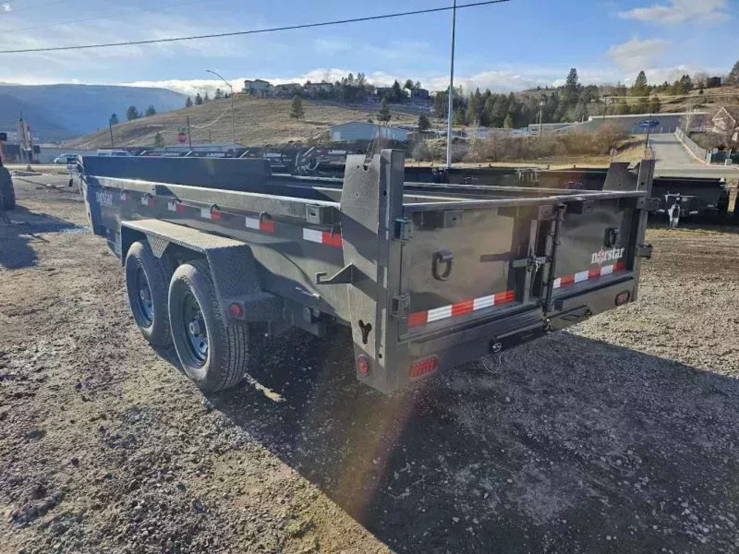 New 2026 Norstar 7x16 14k Dump Trailer