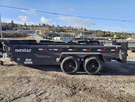 New 2026 Norstar 7x16 14k Dump Trailer