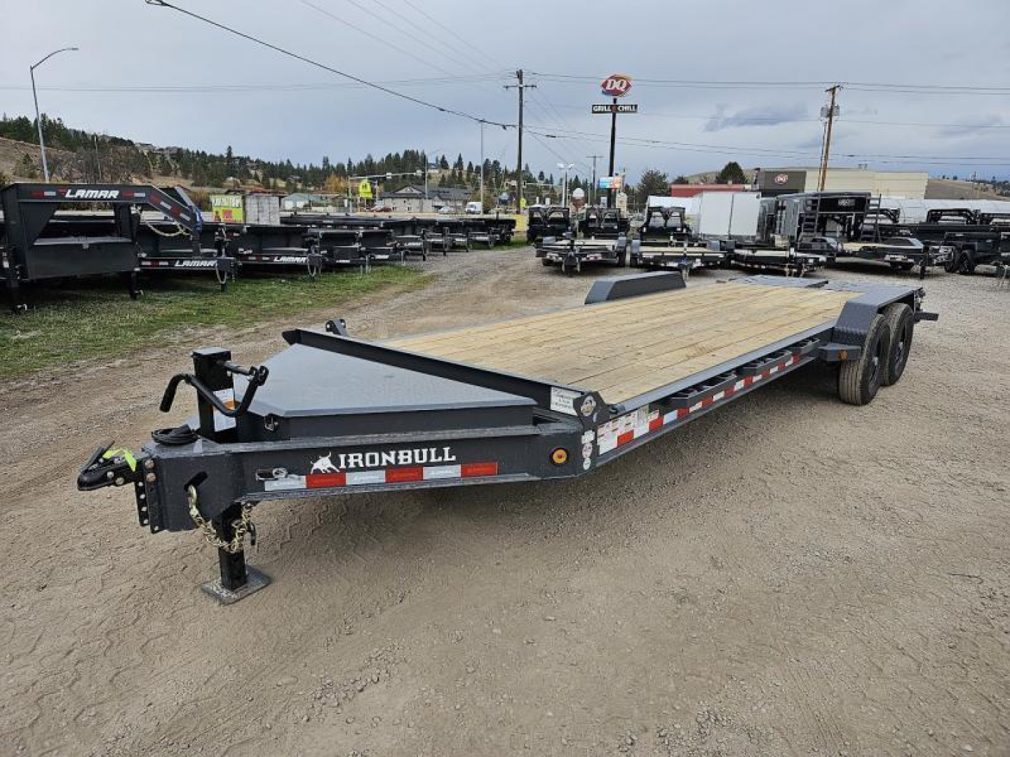 New 2027 Iron Bull 83x24 14k Equipment Trailer