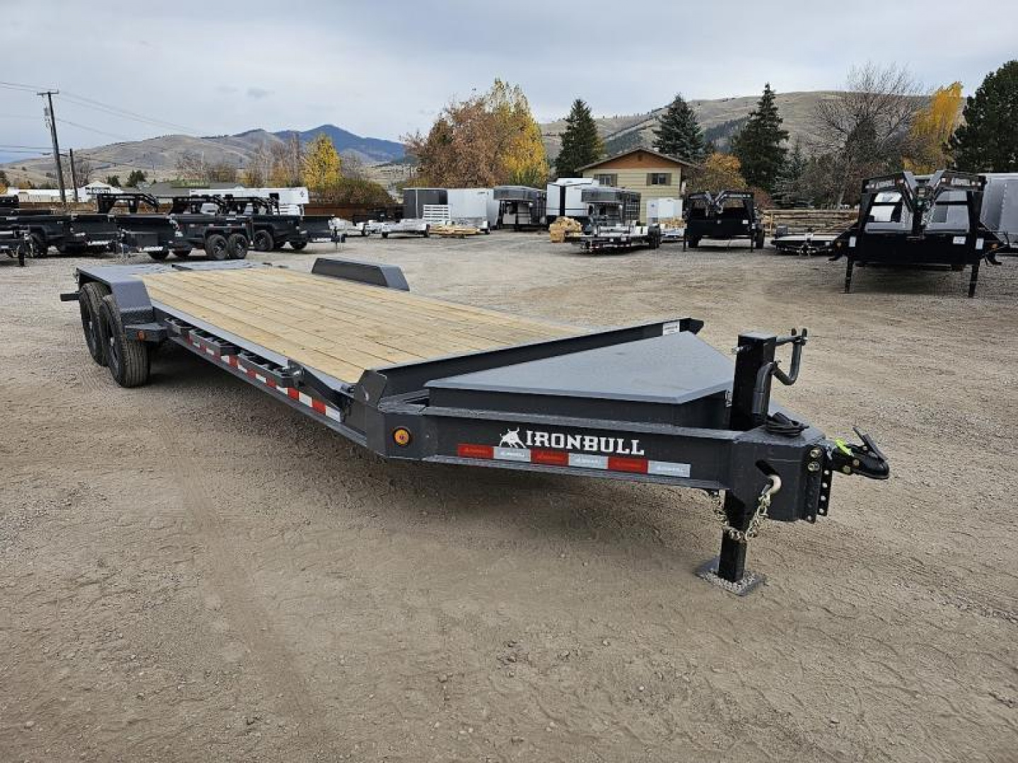 New 2027 Iron Bull 83x24 14k Equipment Trailer