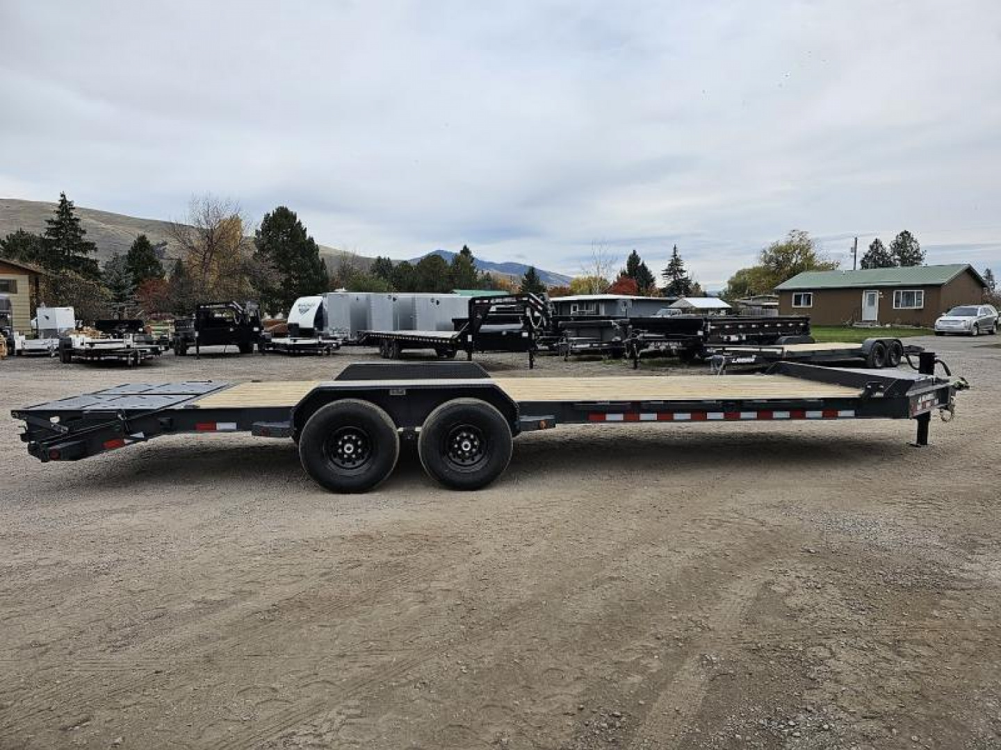 New 2027 Iron Bull 83x24 14k Equipment Trailer