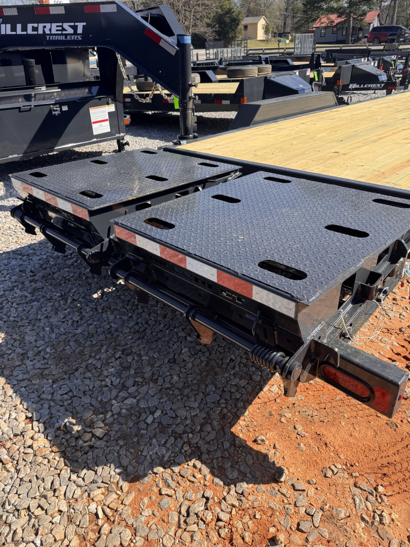 New 2026 Hillcrest Trailers 176213SE 7x21+3 w/Mega Ramps Equipment Trailer