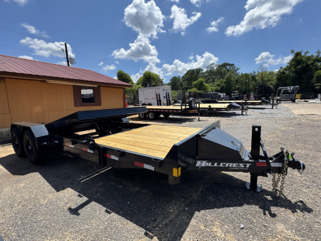 New 2026 Hillcrest Trailers 16166SPT 7x22 16K Tilt Trailer