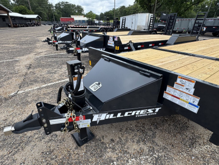 New 2026 Hillcrest Trailers 14166SPT 7x22 14k Tilt Trailer