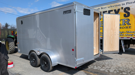 New 2026 Car Mate 7x14 HD Sportster Cargo Trailer w/ Barn Doors