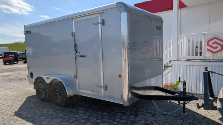 New 2026 Car Mate 7x14 HD Sportster Cargo Trailer w/ Barn Doors