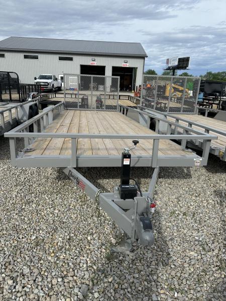 New 2026 Liberty LU7K83X20C4 Utility Trailer 83X20 TA (GVW: 7000) BATTLESHIP GRAY