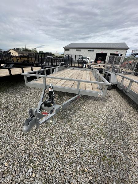 New 2026 Liberty LU7K83X18C4 Utility Trailer 83X18 TA (GVW: 7000) BATTLESHIP GRAY