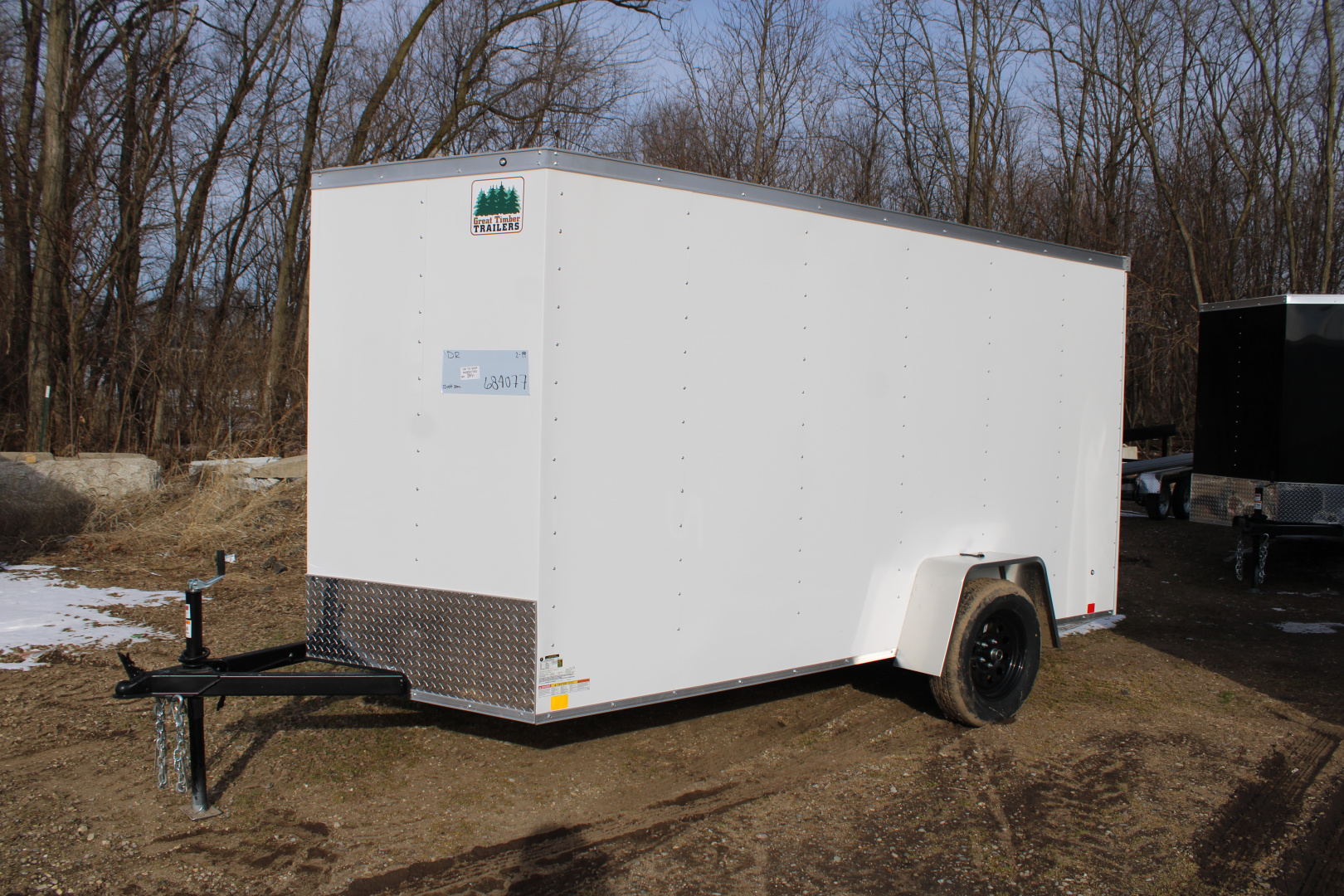 New 2026 RC Trailers 6X12 RD STOCK ID 6206 Cargo / Enclosed Trailer