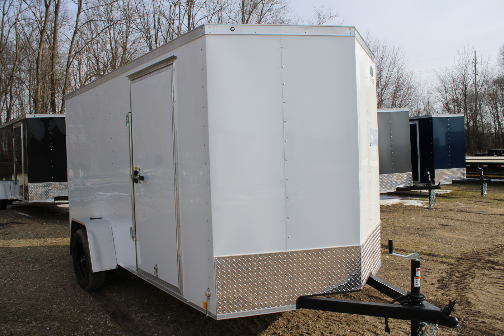 New 2026 RC Trailers 6X12 RD STOCK ID 6206 Cargo / Enclosed Trailer