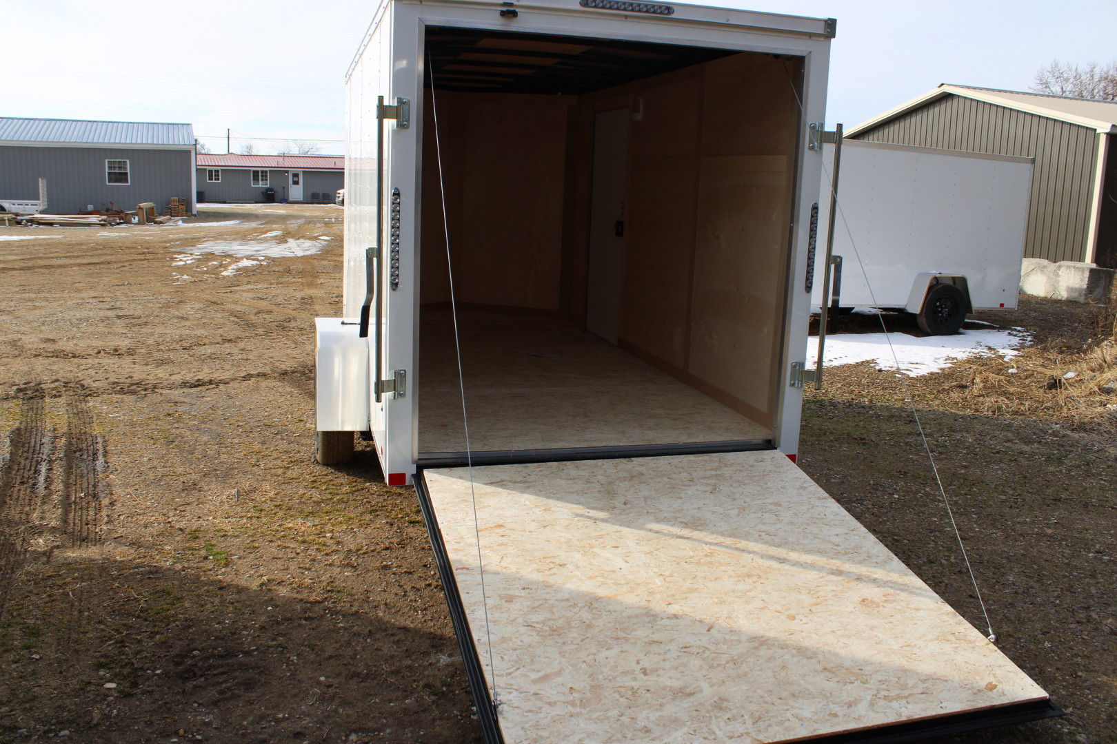 New 2026 RC Trailers 6X12 RD STOCK ID 6206 Cargo / Enclosed Trailer