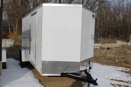 New 2026 RC Trailers 6X12 RD STOCK ID 6186 Cargo / Enclosed Trailer