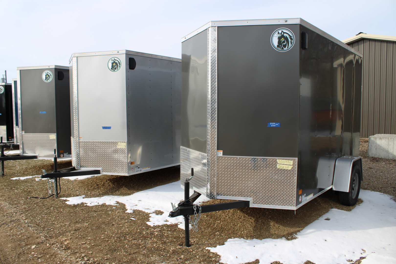 New 2026 Darkhorse Cargo 6X10 RD WITH 7' INTERIOR HEIGHT STOCK ID 6104 Cargo / Enclosed Trailer