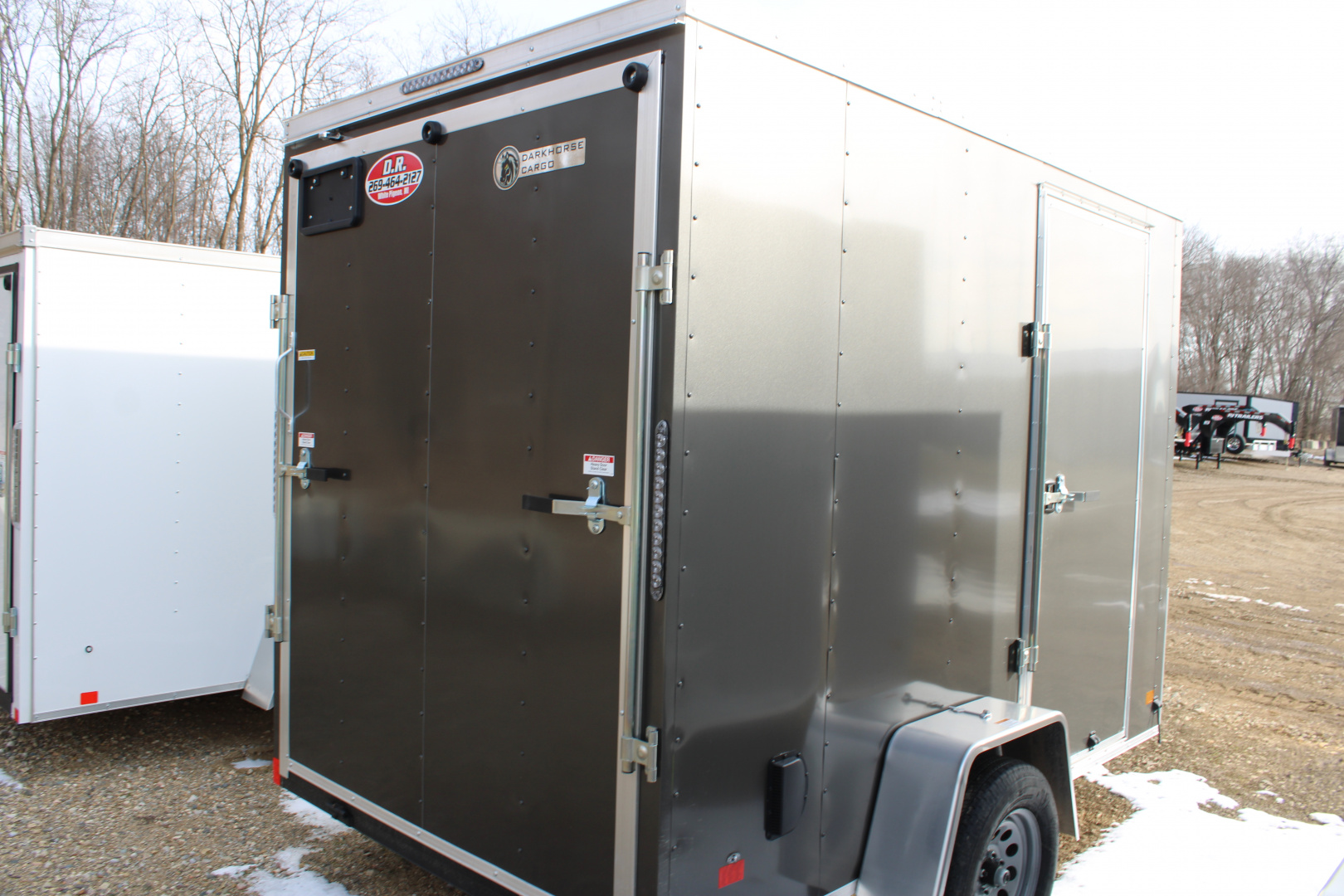 New 2026 Darkhorse Cargo 6X10 RD WITH 7' INTERIOR HEIGHT STOCK ID 6104 Cargo / Enclosed Trailer