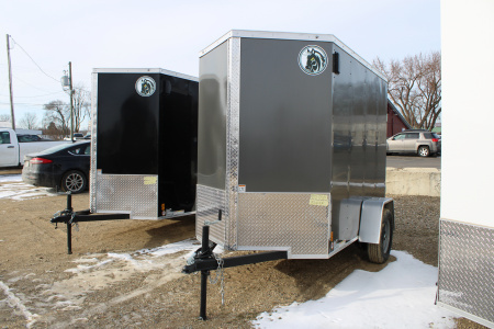 New 2026 Darkhorse Cargo 5X8 RD WITH 7' INTERIOR HEIGHT STOCK ID 6100 Cargo / Enclosed Trailer