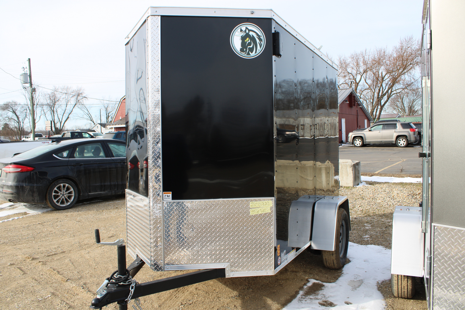 New 2026 Darkhorse Cargo 5X8 RD WITH 7' INTERIOR HEIGHT STOCK ID 6116 Cargo / Enclosed Trailer