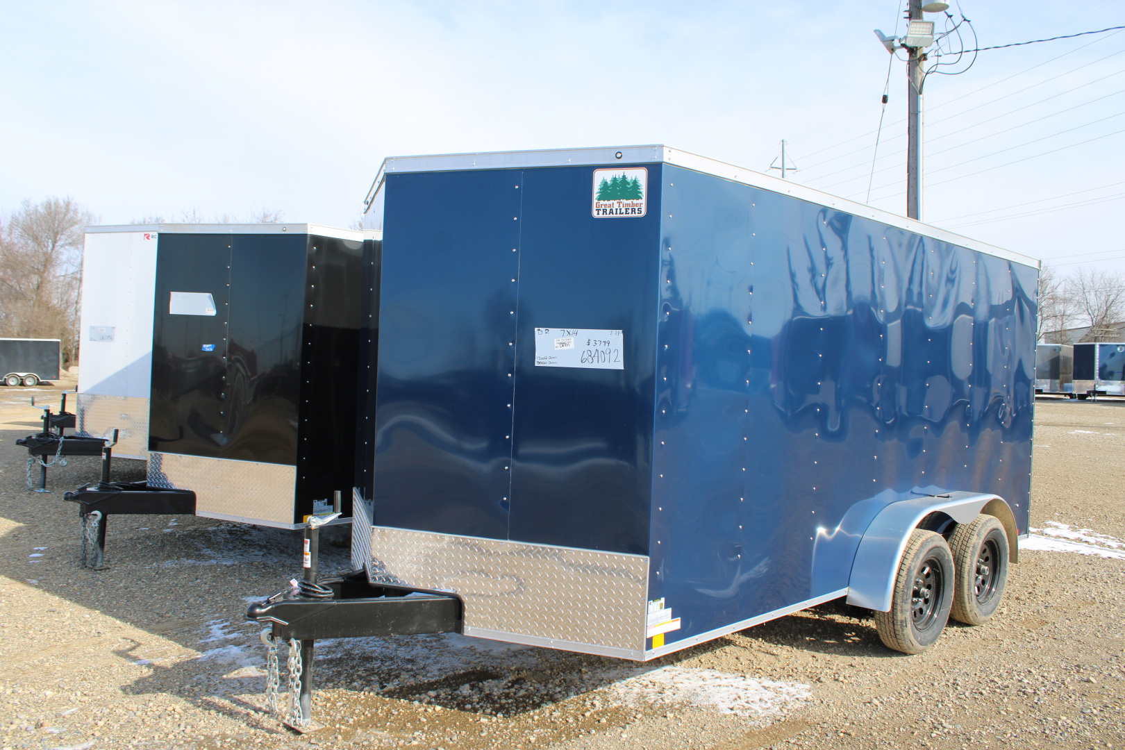 New 2026 RC Trailers 7X14 RD STOCK ID 6187 Cargo / Enclosed Trailer