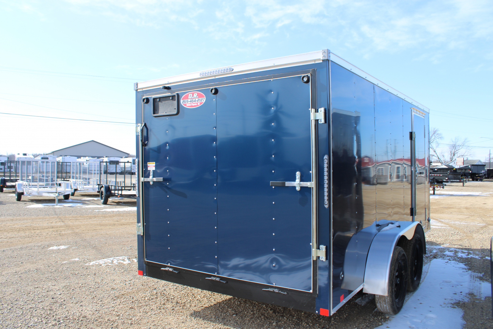 New 2026 RC Trailers 7X14 RD STOCK ID 6187 Cargo / Enclosed Trailer