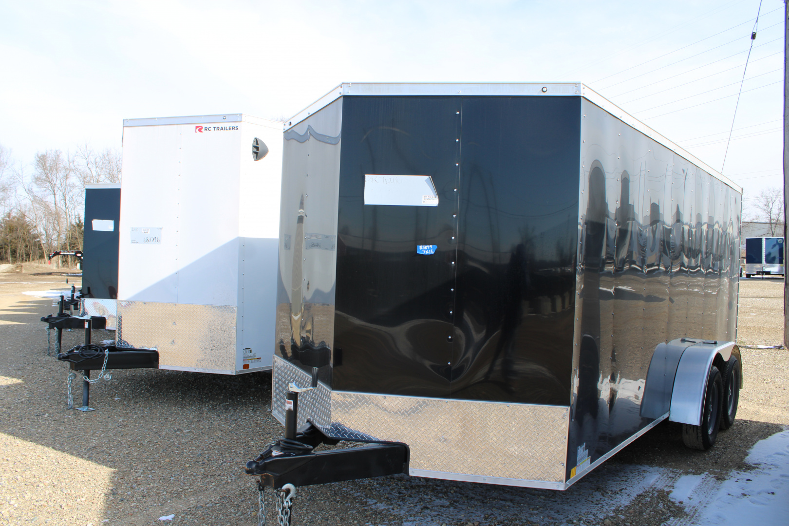 New 2025 RC Trailers 7X16 RD STOCK ID 6097 Cargo / Enclosed Trailer