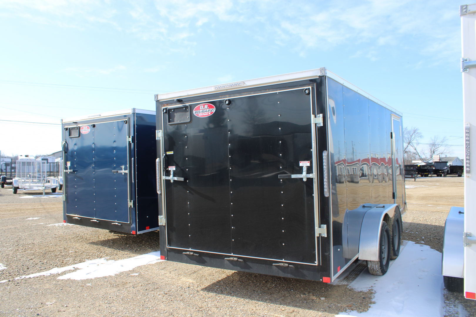 New 2025 RC Trailers 7X16 RD STOCK ID 6097 Cargo / Enclosed Trailer