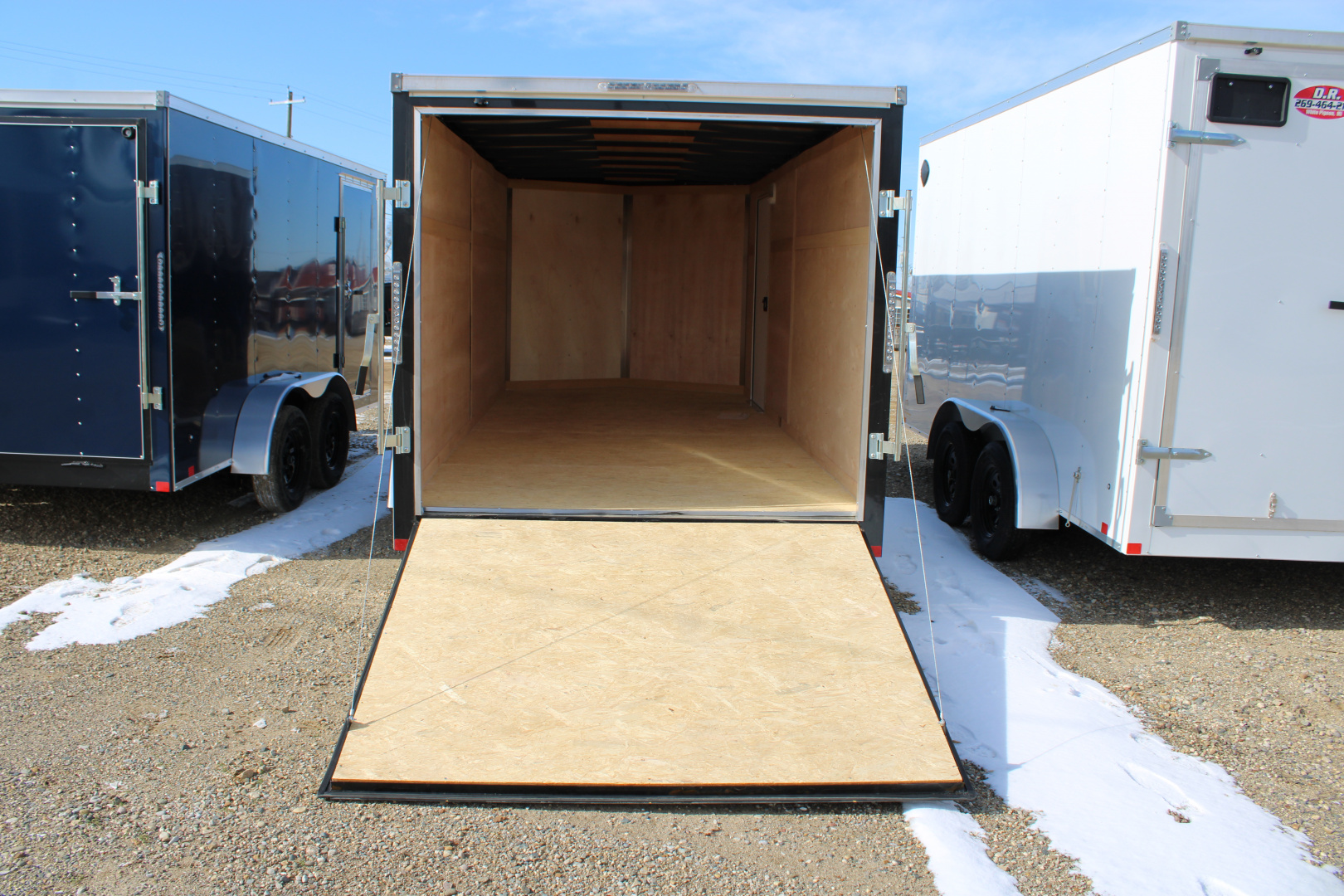 New 2025 RC Trailers 7X16 RD STOCK ID 6097 Cargo / Enclosed Trailer