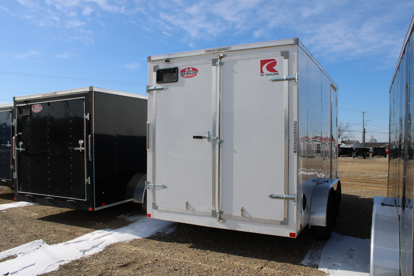 New 2026 RC Trailers 7X14 DD WITH 7' INTERIOR HEIGHT STOCK ID 6149 Cargo / Enclosed Trailer